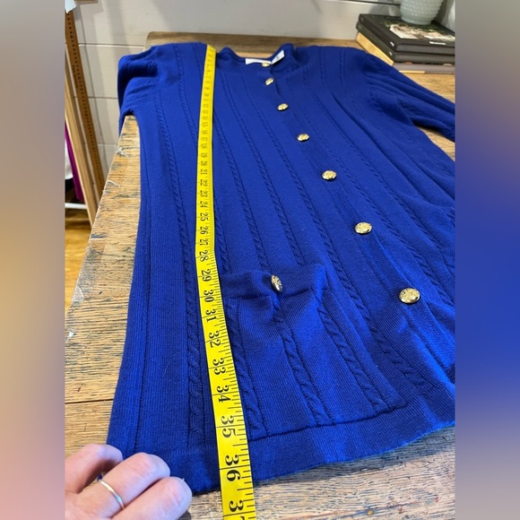 PORTS TRADEMARK DESIGNS – Long Wool Cardigan (L) - Picture 8 of 8